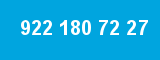 922 180 72 27